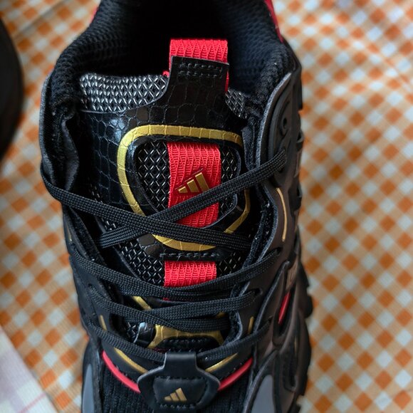 Adidas Black/Red Chunky Shoes - Picture 3 of 8